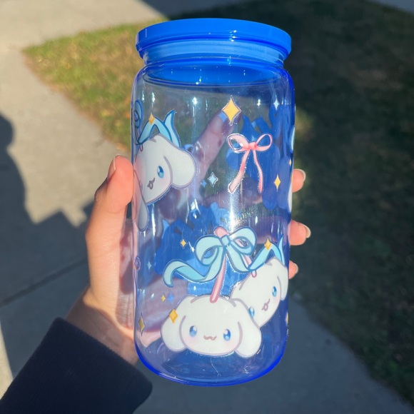 Sanrio Other - Sanrio‎ Blue Drinkware with Cute Character Design